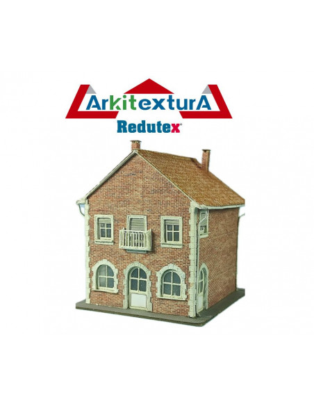 MZA Train Station Construction Kit - N Scale MZA Train Station Construction Kit - N Scale