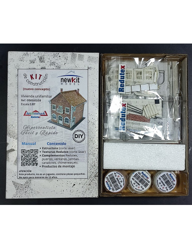 MZA Train Station Construction Kit - N Scale
