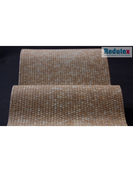 REDUTEX 076PP121  Ardoise arrondi polychrome REDUTEX 076PP121  Ardoise arrondi polychrome