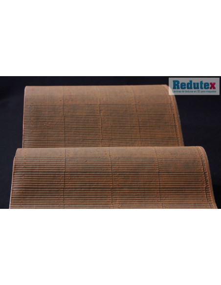 REDUTEX  076TI112 Verwittertes Wellblech