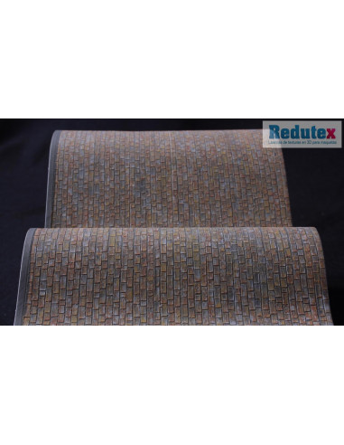 REDUTEX 087BF122 Bloc De Pierre irregulier polychrome