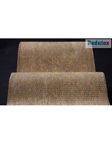 076LD321 Brick Flemish Bond (Polychrome)