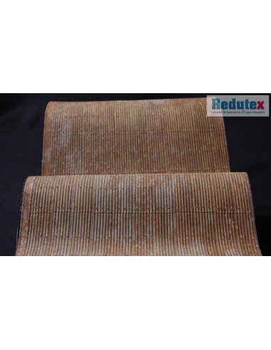 REDUTEX 076TI222 Tuile Industrielle  Vertical polychrome