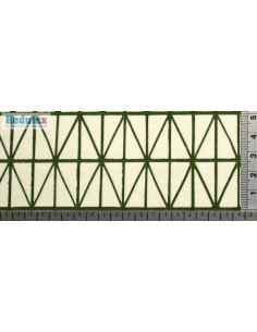 REDUTEX 087EN223 Treillis croisé polychrome