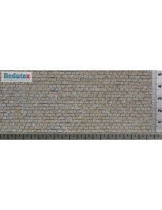 REDUTEX 087BF123 Stein Block irregulier polychrome