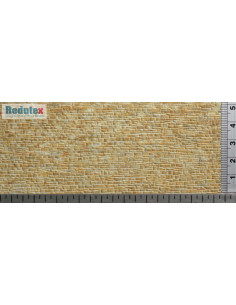 REDUTEX 087BS221 Stein Block kalkstein abgerundet Polychrome.