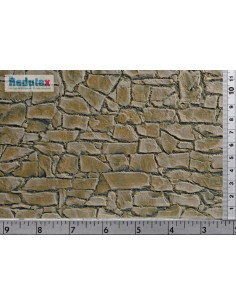 087TM124 Redutex HO tegola di terracotta policromatica 3d adesivo flessibile