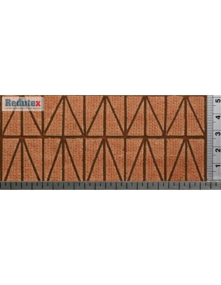 REDUTEX 087EL222 Cross Brick Lattice  polychrome