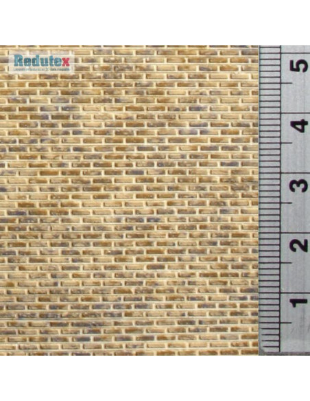 Set von 2 Stück Brick 1:76 (Polychrome)