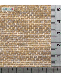 Bloc De Pierre 1:87 - Ensemble de 5 unité (Polychrome)