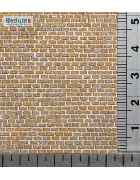 Bloc De Pierre 1:87 - Ensemble de 5 unité (Polychrome)