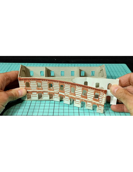 Kit - Gare de Pinto, compatible avec ses 5 gares jumelles de la ligne MZA.