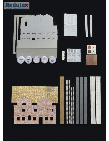 MZA Train Station Construction Kit - N Scale