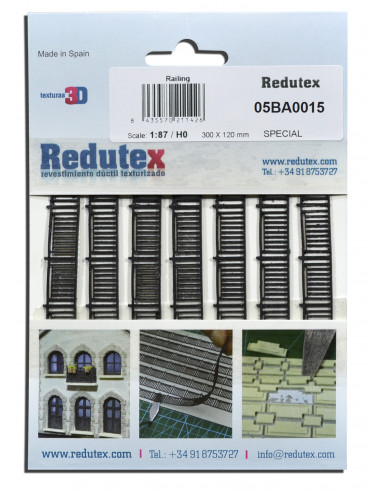 Railing - scale models
