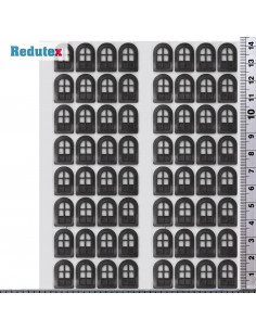 Redutex Balkon Tür  01 - N-Skala