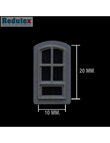 REDUTEX  Balcon Porte 02 - H0
