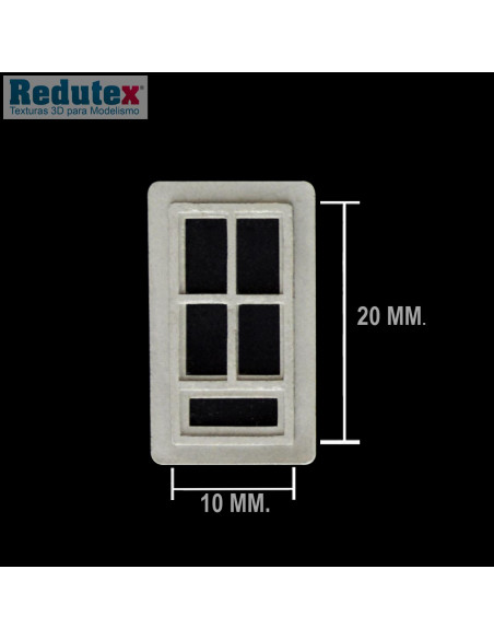 REDUTEX  Balkon Tür 03 - H0 REDUTEX  Balkon Tür 03 - H0