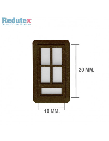 REDUTEX  Balkon Tür 03 - H0 REDUTEX  Balkon Tür 03 - H0