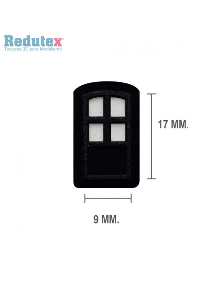 Redutex  Door 02 -  N scale Redutex  Door 02 -  N scale