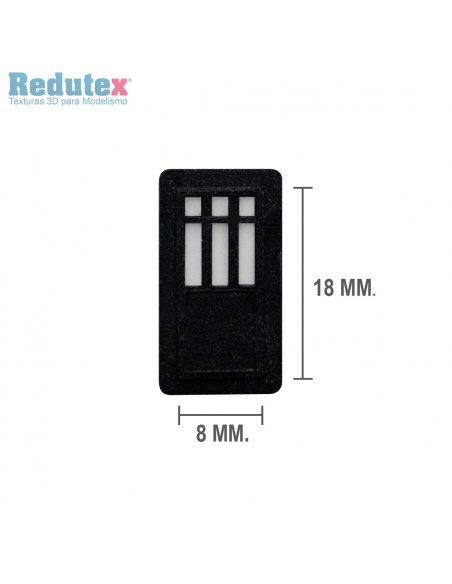 Redutex  Door 07 -  N scale Redutex  Door 07 -  N scale