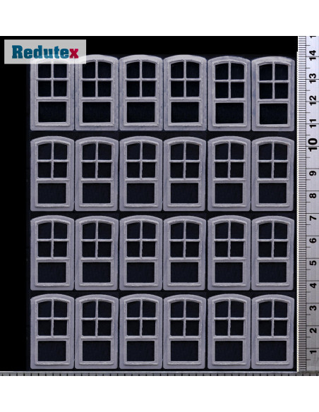Redutex  Porte  02 - l'échelle H0