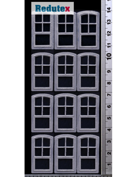 Redutex  Porte  02 - l'échelle H0