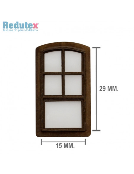 Redutex  Porte  02 - l'échelle H0