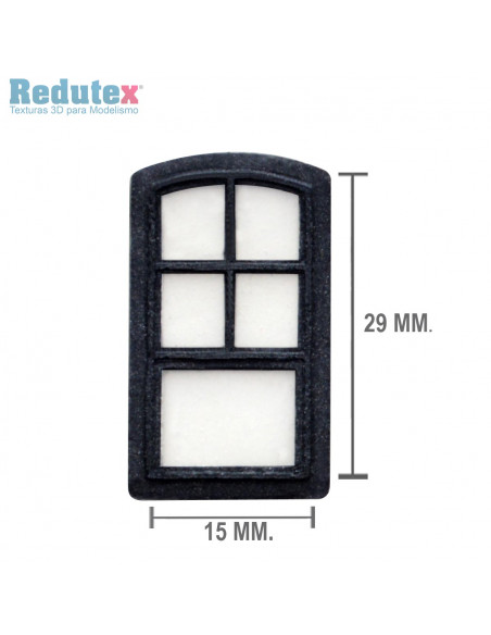 Redutex  Porte  02 - l'échelle H0