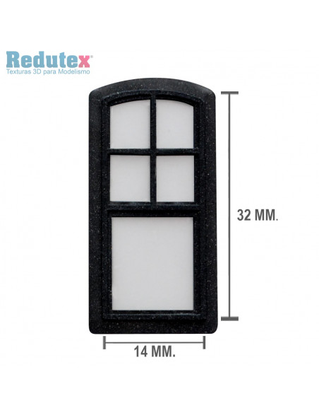 Redutex  Porte  03 - l'échelle H0