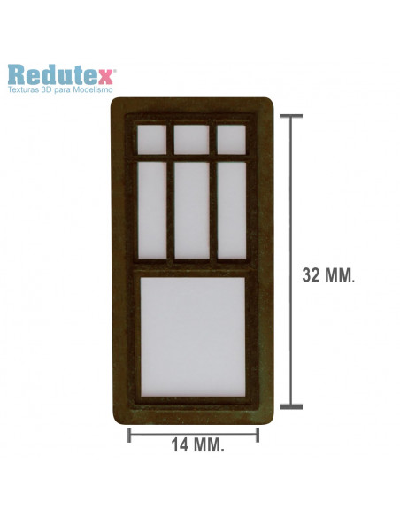 Redutex  Porte  07 - l'échelle H0