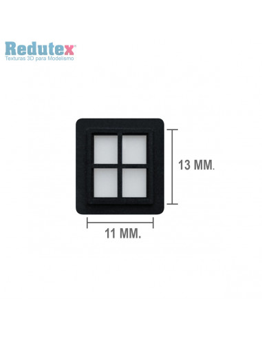 Redutex - Fenster 04 - H0 -Skala