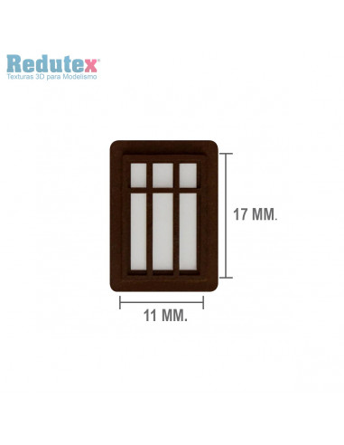 Redutex - Fenster 07 - H0 -Skala