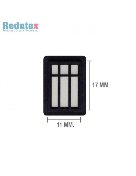 Redutex - Fenster 07 - H0 -Skala Redutex - Fenster 07 - H0 -Skala