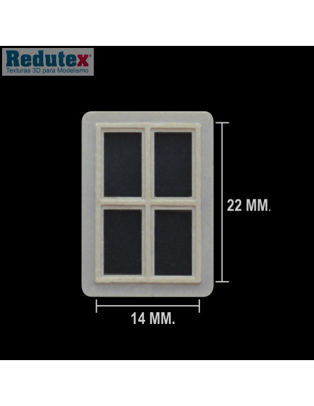 Redutex - Fenêtre 08 - l'échelle H0