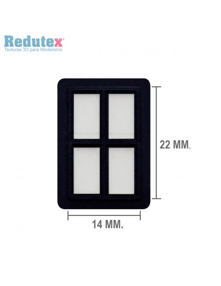 Redutex - Fenêtre 08 - l'échelle H0