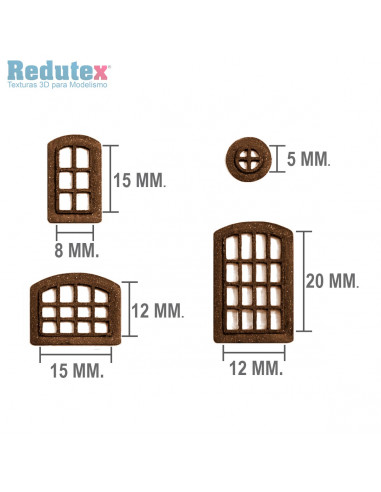 Redutex - Fenster 09 - H0 -Skala