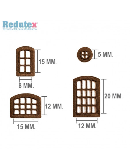 Redutex - Fenster 09 - H0 -Skala Redutex - Fenster 09 - H0 -Skala