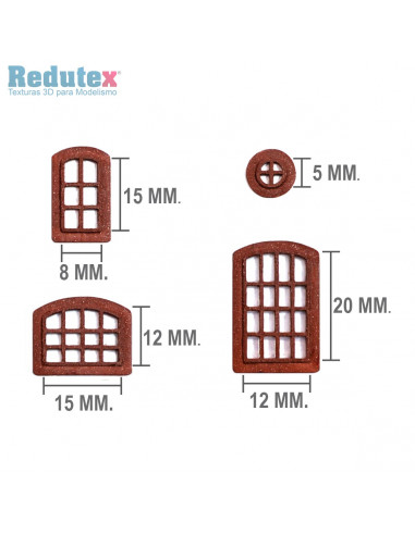 Redutex - Fenster 09 - H0 -Skala