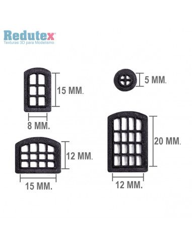 Redutex - Fenster 09 - H0 -Skala