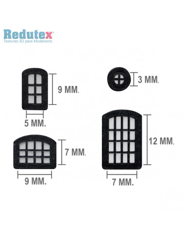 Redutex - Fenster 09 - N -Skala